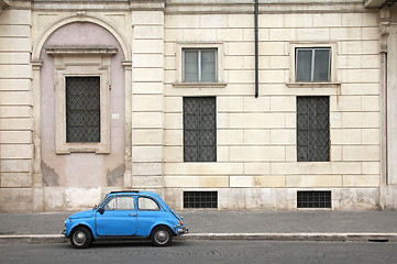 Image showing Rome oldtimer car