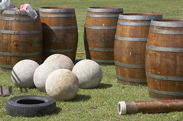 Image showing Highland Games Equipment