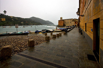 Image showing coastline in sestri