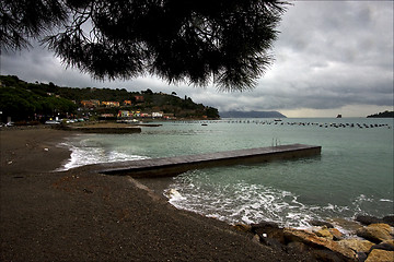 Image showing  autumn in porto venere  italy