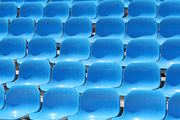 Image showing Stadium seats