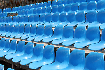 Image showing Stadium seats