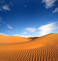 Image showing evening desert landscape