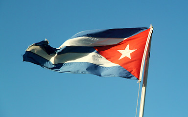 Image showing Cuban flag