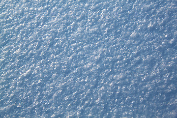 Image showing The texture Snow