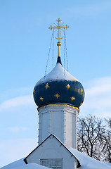 Image showing Dome with a cross