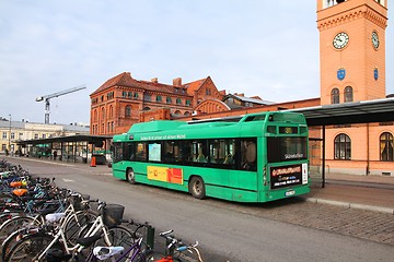 Image showing City bus in Sweden