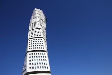 Image showing Turning Torso skyscraper, Malmo