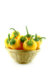 Image showing Yellow chili 