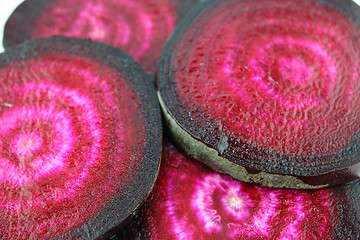 Image showing Beetroot sliced 