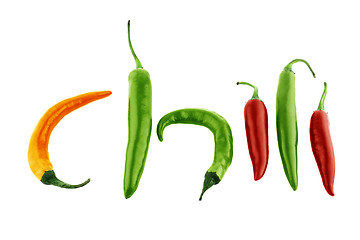 Image showing Hot chili 