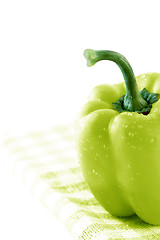 Image showing Green sweet pepper 