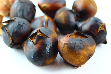 Image showing roasted sweet chestnuts