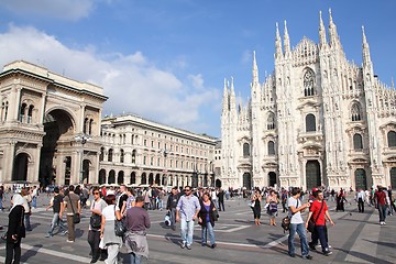 Image showing Milan - Piazza Duomo