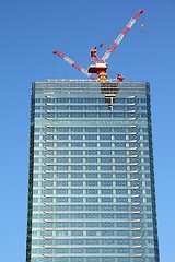 Image showing Japan skyscraper construction