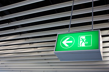 Image showing Emergency Exit