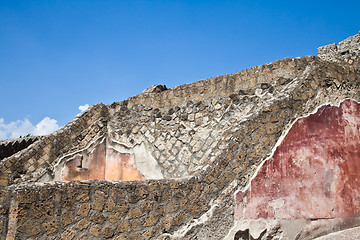 Image showing Pompeii - archaeological site