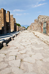 Image showing Pompeii - archaeological site