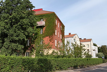 Image showing house with ivy
