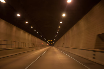 Image showing driving through virginia tunnel