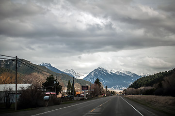 Image showing rocky mountains in montana