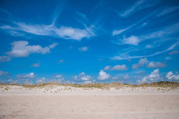 Image showing sky and sand