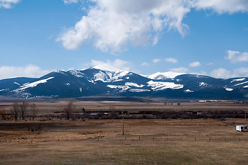 Image showing rocky mountains in montana