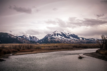 Image showing rocky mountains in montana