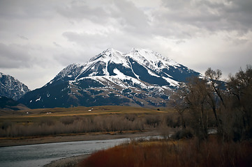 Image showing rocky mountains in montana