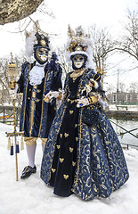 Image showing Disguised Couple