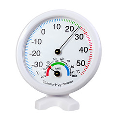 Image showing Circle thermo-hygromete