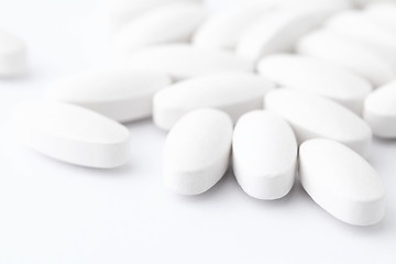 Image showing white pills