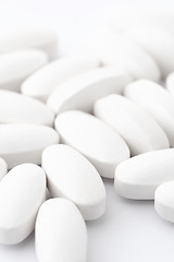 Image showing white pills