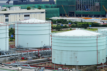 Image showing Storage tanks