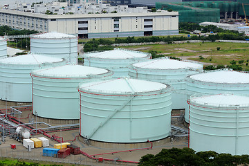 Image showing oil storage tank