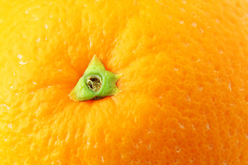 Image showing orange peel close up