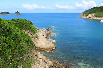 Image showing beach in Hong Kong