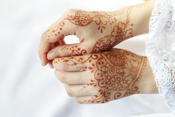 Image showing Mehandi