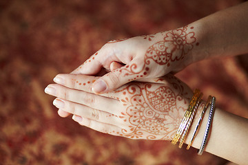 Image showing Mehandi