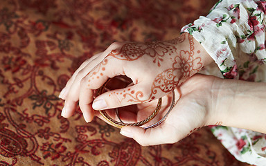 Image showing Mehandi