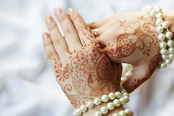 Image showing Mehandi