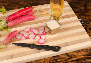 Image showing Radish and horseradish