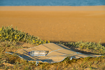Image showing Beach mat
