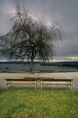 Image showing  river mera wasserburg germany