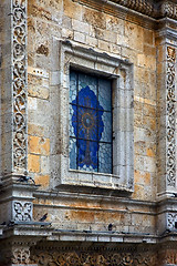 Image showing rose window vallodolid mexico