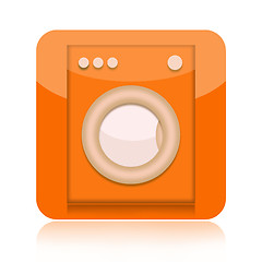 Image showing Washing machine icon