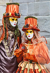 Image showing Disguised Couple