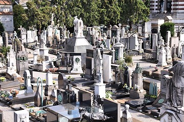 Image showing Cemetery in Milan, Italy