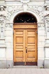 Image showing Stockholm old door