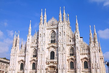 Image showing Milan cathedral, Italy